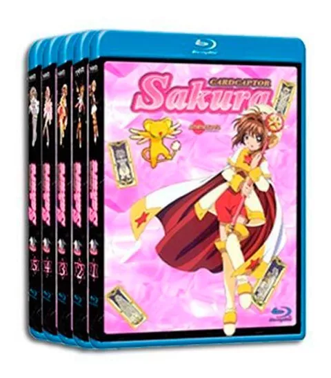 Sakura Card Captor - Box Blu-ray Dual Áudio Completo