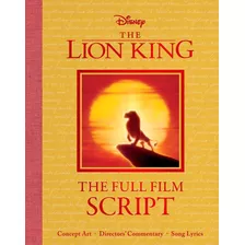 Livro - Disney: The Lion King: The Full Film Script - Importado