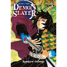 Demon Slayer - Kimetsu No Yaiba Vol. 5, De Gotouge, Koyoharu. Editora Panini Brasil Ltda, Capa Mole Em Português, 2022