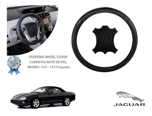 Funda Cubrevolante Negro Piel Jaguar Xk8 Convertible 2001 Foto 2