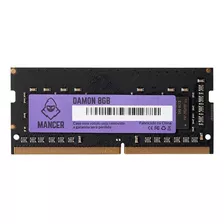 Memoria Para Notebook Mancer Damon, 8gb, Ddr4 3200mhz