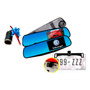 Espejo Retrovisor Logo Personalizado Dvr + Camara De Reversa