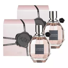 Paquete Flowerbomb Viktor & Rolf 100ml Dama Original 2 Pzas