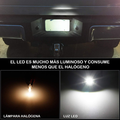 Luz De Matrcula Para F150 F250 F350 1990-2014 2 Piezas Foto 7