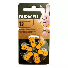 Pack 6 Pilas Duracell Activair 13 Audífonos - Todopilas