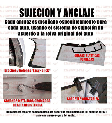 Antifaz Protector Estandar Para Kia K3 Sedan Y Hb 2024 2025 Foto 6