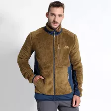 Poleron Hombre Chenille Kannu Khaki