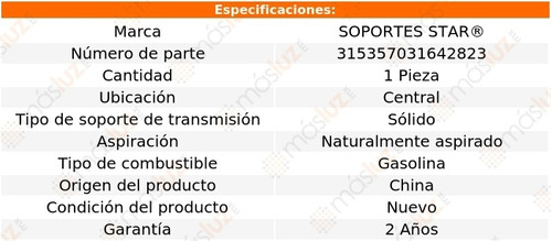 Soporte Para Caja Transmisin Ctral C20 Panel 4.1l 6 Cil 67 Foto 2