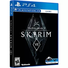 The Elder Scroll V Skyrim Vr - Ps4 - Mídia Física - Novo