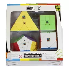 Cubo Magico 3x3x3 Pack 3x3 Moyu Pyraminx Megaminx Square 1