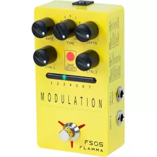 Fs05 Pedal Multimodulación Efectos Estéreo 7 Ranuras ...