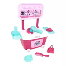 Brinquedo Mini Camarim Kit De Beleza 