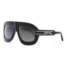 Dior Signature M1u I0a1 Square Shape Negro Dorado