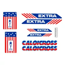 Etiquetas Antiga Caloicross Extra Americana 