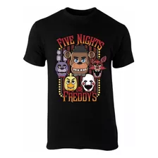 Playera Five Nights At Freddy's Personajes Varios Modelos