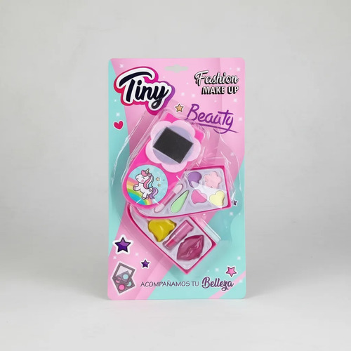 Set Maquillaje Infantil Dona Unicornio Sirena Helado Tiny Celular