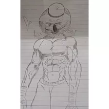 Dibujo De Como Tan Muchacho Musculoso