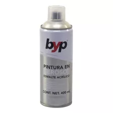 Pintura Aerosol Esmalte Acrílico Byp Cromo 400ml