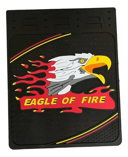 Par Loderas Flexibles Camin Emblema Aguila De Fuego Foto 4
