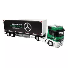 1:32 Caminhão Mercedes Benz Actros Amg Team Barateirominis