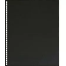 Gbc Proclick Presentation Back Cover, Prepunched, Black, 8.5