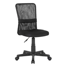 Silla De Escritorio S/apoya Brazos Multilaser Ga199 Negro