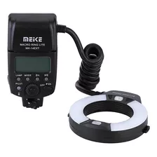 Flash Circular Mk 14ext Macro Ring Lite Meike Para Nikon