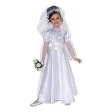 Forum Novelties Disfraz De Niña Pequeña Para Boda, Vestido