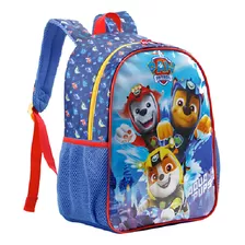 Mochila Costas M Escolar Patrulha Canina Paw Patrol Xeryus Cor Azul X1