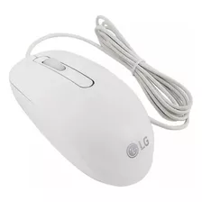 Mouse Óptico LG Com Fio Branco All In One V240msu 