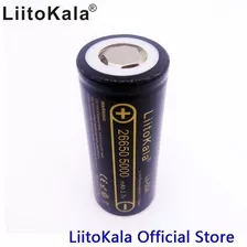 Pilha 26650 Liitokala Lii-50a Cilíndrica