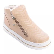 Bota Italianinho New Mestico Feminina - Creme