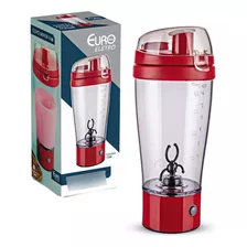 Mixer Misturador De Bebidas Com Copo 450ml A Pilha Euro Home