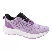 Tenis Deportivo Para Caminar Prokennex 1516 Lila Para Mujer