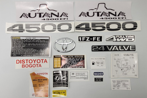 Foto de Toyota Land Cruiser Burbuja Autana  Calcomanas Y Emblemas 