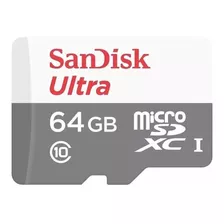 Tarjeta Memoria 64gb Sandisk Micro Sd Clase 10