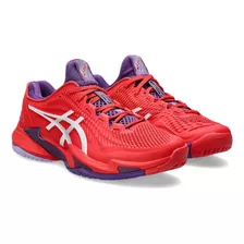 Tênis Asics Court Ff 3 Novak Classic - Vermelho Com Branco