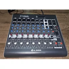 Mesa De Som Starmix 8 Canais Usada Xms802r