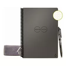 Rocketbook Reusable Notebook Space Gray Executive Size