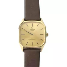 Relógio Masculino Omega Original Constellation Em Ouro 18k 