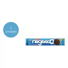 2 Pacotes Biscoito Recheado Nestle Negresco 90g