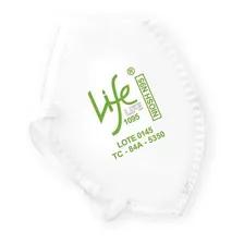 Respirador, Mascarillas, Tapabocas Life N95, Por 20 Unidades Color Blanco