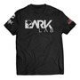 Camiseta Dry-fit  Preta Caveira Unisex Dark Lab