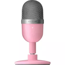 Micrófono Razer Seiren Condensador Supercardioide Rosa