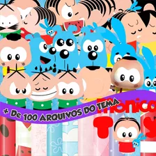 Kit Digital Turma Da Monica Toy Png (pague 1 Leve 3)