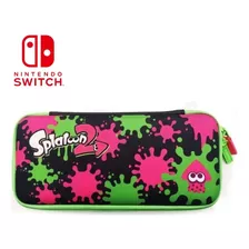 Case Capa Splatoon 2 Hard Pouch Nintendo Switch Novo 