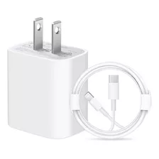 Cargador Cubo + Cable Carga Para iPhone 13/ Mini/13 Pro Max