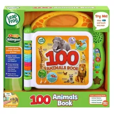 Leapfrog Libro 100 Animales Didáctico Interactivo Bilingue