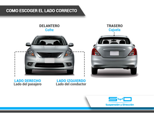 Amortiguador Gas Del Conductor O Pasajero Syd E300 1997_1999 Foto 7