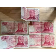Billete De 100 Pesos Argentina